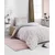 Piti Yaprak - Rose Dusty Rose Set Pokrivača za Jednu Osobu