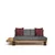 ATELIER DEL SOFA Ležaljka - sofa Prirodno siva CPT8302 200