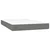 vidaXL Box spring postelja z vzmetnico temno siva 120x200 cm blago