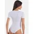 TEYLI Bodi Shirty  črna / off-bela