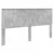Krevet s od storage s uzglavljem Betonski sivi 200 x 200 cm