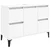 Ormarić za umivaonik bijeli 80 x 33 x 60 cm konstruirano drvo
