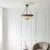 Endon 111872 - Luster na lancu Tiffany HUTCHINSON 3xE27/60W/230V, prečnik 50 cm