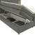 Boxspring Krevet Minola Gold Exkluziv 180/200 cm , tamnosiva