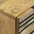 Set komoda 2 pcs Prirodna 120 x 33,5 x 75 cm Čvrsto drvo manga
