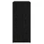 Kreveta 2 pcs Crni hrast 60 x 31 x 70 cm Konstruirano drvo