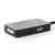 Adapter Mini DisplayPort na HDMI+VGA+DVI DHV-59 crni