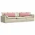 Jastučići za sofu 2 pcs Ružičasta 120 x 40 cm Kordura tekstil