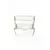 Hanah Home Polica za knjige, 57x55x34cm, Bela