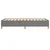 Vidaxl Posteljni okvir brez vzmetnice temno siv 100x200 cm blago