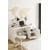 Hanah Home radni sto Mazi, 140 cm, beli