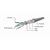 Gembird PP22-0.5M/B Mrežni kabl FTP Cat5e, 0.5m, Plavi