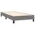 vidaXL Box spring postelja z vzmetnico LED temno siva 100x200 cm blago