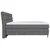 Boxspring Krevet Scarlett 160/200 cm , siva