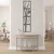 WallXpert metalni zidni ukras 5235, drvo sa pticama u 4 vertikalno složena panela, 37,5 x 150 cm, crni