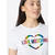 Love Moschino Ženska majica W4F732HM3876-A00, Bela