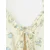 MANGO Top  svetlo modra / zelena / off-bela