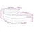 Vidaxl Box spring postelja z vzmetnico roza 160x210 cm žamet