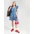 ONLY Obleka ONLSEVIGNY moder denim