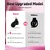 SuperLove LockHim Vibrating Silicone Chastity Cock Cage with Remote & App Black