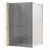 Stena za prhanje Rea Flexi Grey/Gold 80