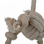 GogiPet naravna igrača za pse - Vrv z žogo, velikost 66cm