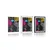 Plakat s paspartujem moderni Memphis vzorec - 30x45 black