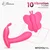 InToYou App Series Wingy Butterfly Vibrator with App Peach Red