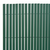 Dvostrana vrtna ograda 90 x 400 cm zelena