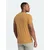 OMBRE Moška klasična bombažna majica BASIC gorčično modre barve MDN126105 S