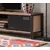 Hanah home TV Komoda Cosmo Rex Bež-Crna
