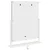 LED Ogledalo za Toaletni Stolić Bijela 44 x 10 x 53 cm