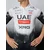 Pissei UAE TEAM EMIRATES XRG - 2025 REPLICA SHORT SLEEVE JERSEY, maja m.kr kol, bela UAEM01R