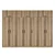 Hanah Home Garderober Minar Kale-7712, 315x255x52 cm, Orah