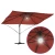 Suncobran Terakota 351 x 250 x 253 cm Poliester i aluminij