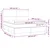 vidaXL Box spring postelja z vzmetnico krem 160x200 cm blago