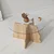 HANAH HOME Sto za dnevnu sobu Butterfly Sapphire Oak Transparent