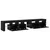 TV ormar 2 pcs Crni hrast 230 x 36,5 x 40 cm Konstruirano drvo