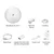 Ubiquiti Bežični pristupni uređaj NanoBeam 5AC Gen2, 5 GHz, 19 dBi, 2× Gigabit Ethernet, Bijeli