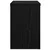 Stalak za biljke 2 pcs Crni hrast 20 x 20 x 30 cm