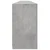 Komoda s LED svjetlima siva boja betona 283x37x67 cm