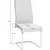 Carryhome NIHAJNI STOL, tekstil krem, temno rjava