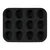 Berlinger Haus Kalup za 12 mafina Matte Black Collection BH-7950N, Crni