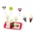 slomart Set LEAN TOYS: Mini punčka, dodatki, modra obleka, 12cm