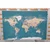 Slika stilski vintage zemljevid sveta - 90x60