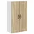 Ormar za Zid PORTO Sonoma hrast 60 x 31 x 100 cm