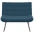 Vidaxl klop Modra 110x74x84 cm Žamet