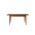 HANAH HOME Vina 02 1048 Walnut Dark Blue (Produživi trpezarijski sto, stolice i konzola (5 komada))