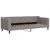 Vidaxl Izvlečna dnevna postelja temno taupe 80x200 cm blago