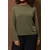 Trendyol Curve Ženska bluza Tbbaw26Af00103, Kaki